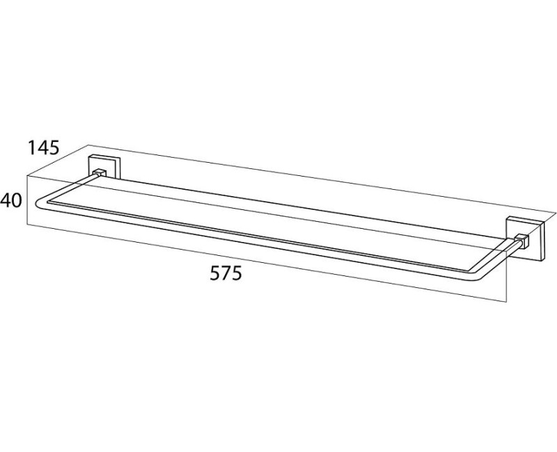 Tiger Melbourne Полка, тертая нерж.сталь