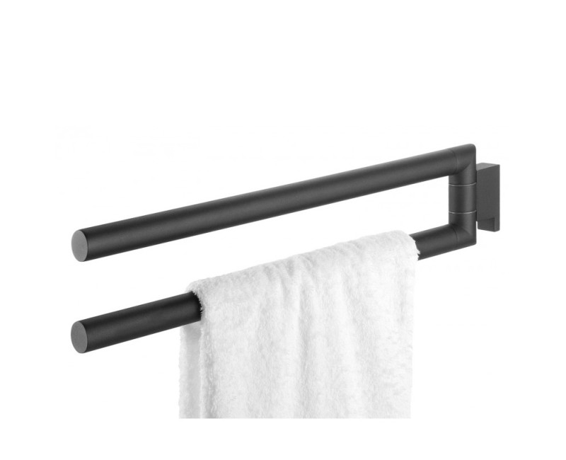 Tiger BOLD Полотенцедержатель двойной поворотный, чёрный