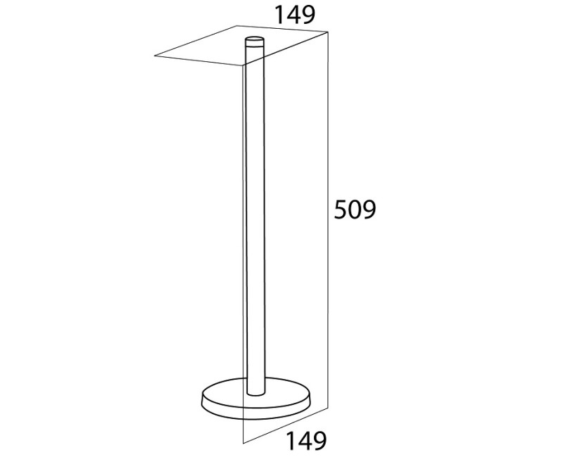 Tiger Boston Держатель запасной туалетной бумаги, полированная н