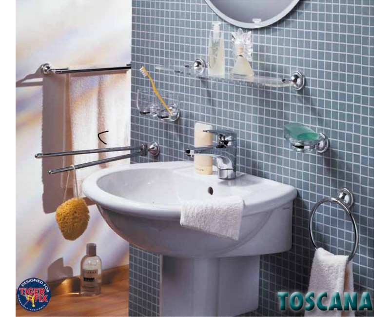 Tiger TOSCANA Крючок, хром, 3445.3.03