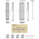 Dekoratīvais radiators PURMO TINOS V 11 1950x325 Dekoratīvais radiators PURMO TINOS V 11 1950x325
