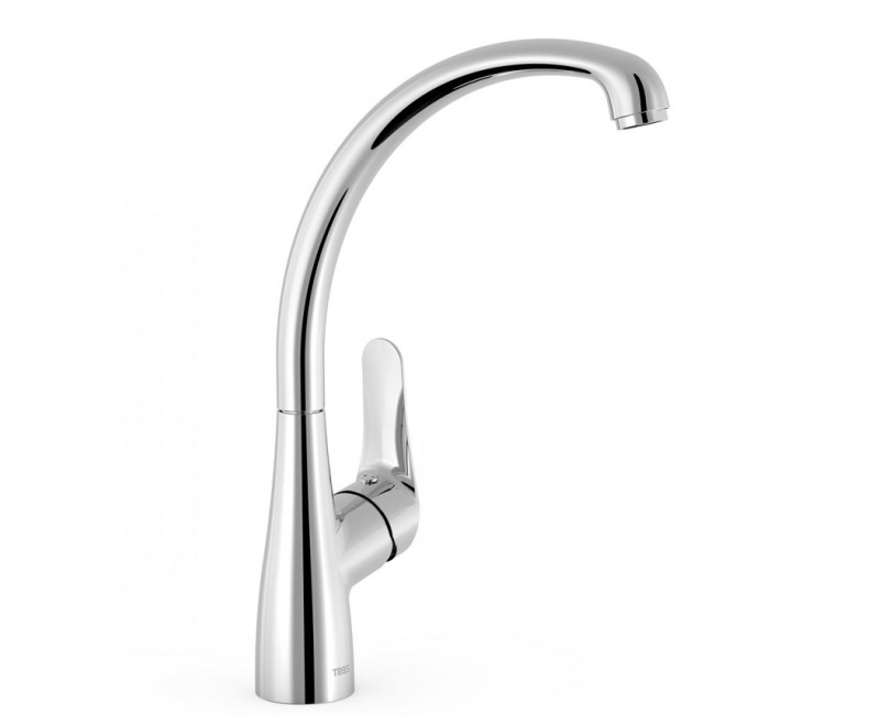 BASE TRES PLUS Virtuves izlietnes jaucējkrāns, hroms 2164471