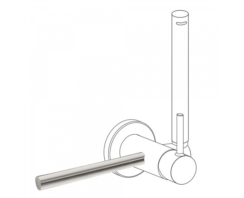 TRES Держатель для полотенец 180 мм, 03412401AC