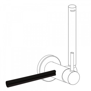 TRES Держатель для полотенец 180 мм, 03412401NM