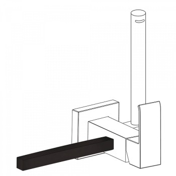 TRES Держатель для полотенец 180 мм, 03412402NM
