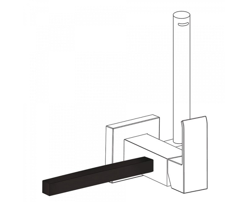 TRES Dvieļu turētājs 180mm, 03412402NM