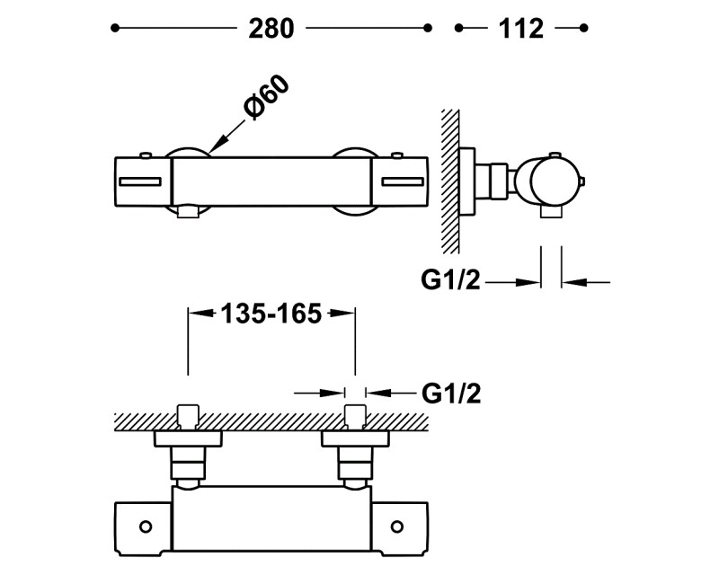 CANIGO-TRES Cмеситель для душа, 21716409