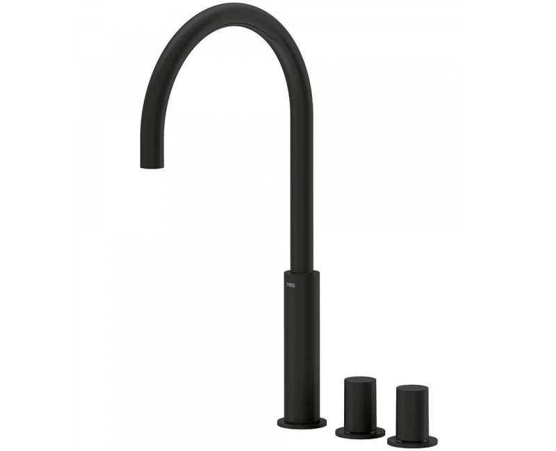 PROJECT-TRES Смеситель для раковины на 3 отверстия, 06110502NM