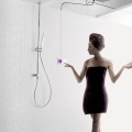 TRES Shower Technology Электронный термостатический душевой комплект, 09288404NM.