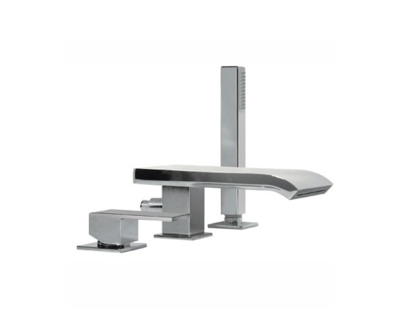 CUADRO-TRES 3-daļīgs vannas jaucējkrāns 10616102