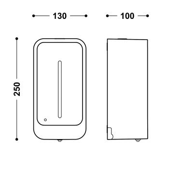 TRES Электронный дозатор мыла для ванной или кухни 6V, 01240801