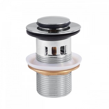 TRES Слив для умывальника 1 1/4 ClickClack 37mm, хром 134215025