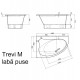 Vispool Угловая ванна TREVI M 145x95 L/R Vispool Угловая ванна TREVI M 145x95 L/R