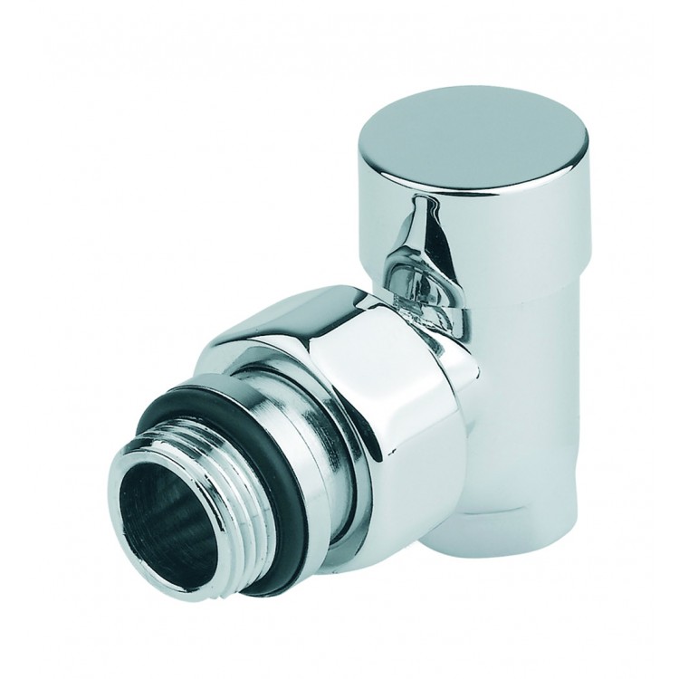 Poletti Dvieļu žāvētāja noslēgvārsts Compact 1/2x1/2,90°,hrom Poletti Dvieļu žāvētāja noslēgvārsts Compact 1/2x1/2,90°,hrom