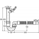 VIEGA Virtuves izlietnes sifons 1 1/2x50/40 101633 VIEGA Virtuves izlietnes sifons 1 1/2x50/40 101633