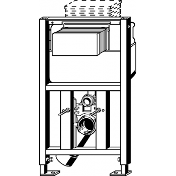 VIEGA Rāmis  WC Montāžas modulis 718336