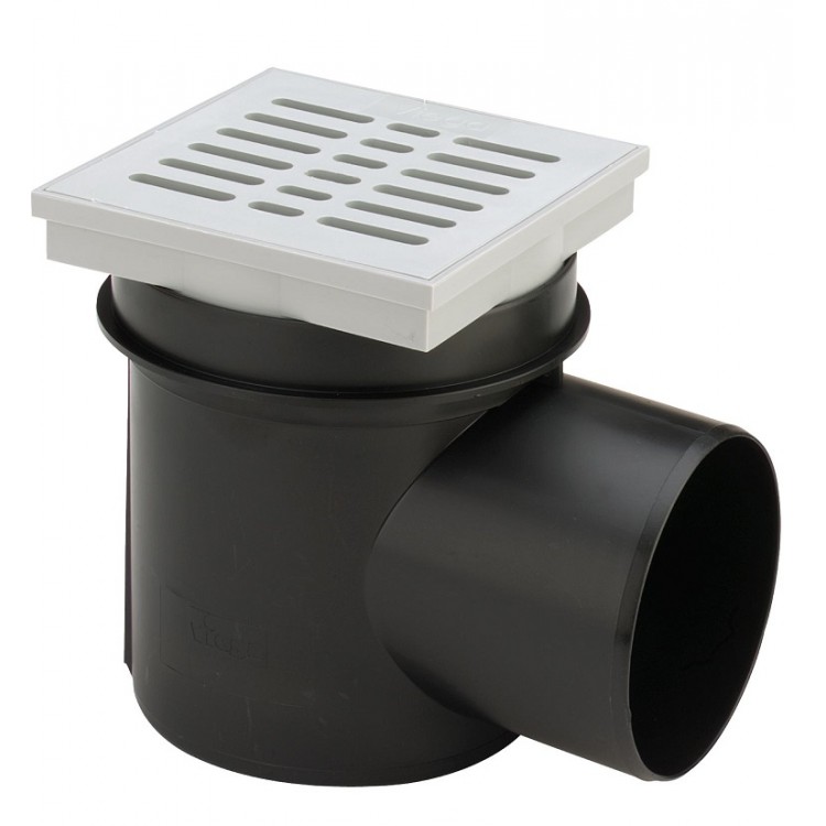 VIEGA pagraba traps,horizontāls DN100, 106003 VIEGA pagraba traps,horizontāls DN100, 106003