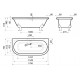 Vispool Vanna ASTORIA 1700x765mm Vispool Vanna ASTORIA 1700x765mm