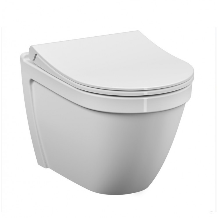 Vitra S50 Rim-ex Piekaramais WC ar SC vāku, 5956B Vitra S50 Rim-ex Piekaramais WC ar SC vāku, 5956B