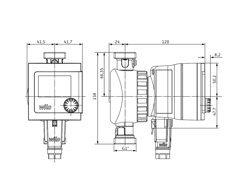 WILO Cirkulācijas sūknis Star-Z NOVA T 138, 4222650