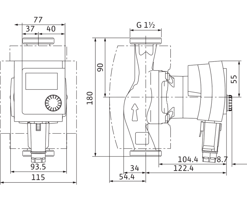 WILO Циркуляционный насос Stratos Pico 25/1-4 130, 4216616