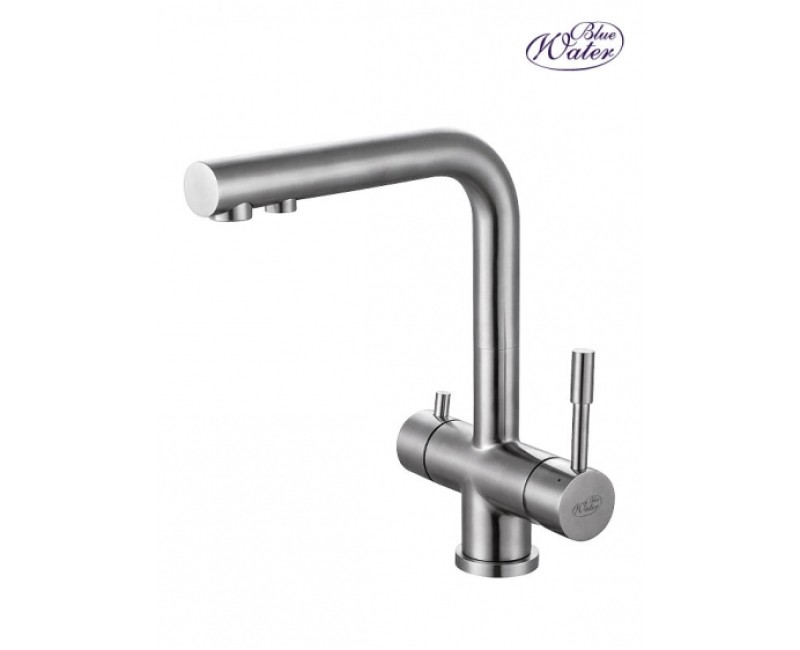 BLUE WATER ZARA INOX Virtuves jaucējkrāns filtrētam ūdenim