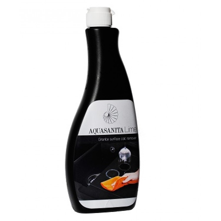 AQUASANITA LIME tīrīšanas līdzeklis akmens masas izlietnēm 500ml AQUASANITA LIME tīrīšanas līdzeklis akmens masas izlietnēm 500ml