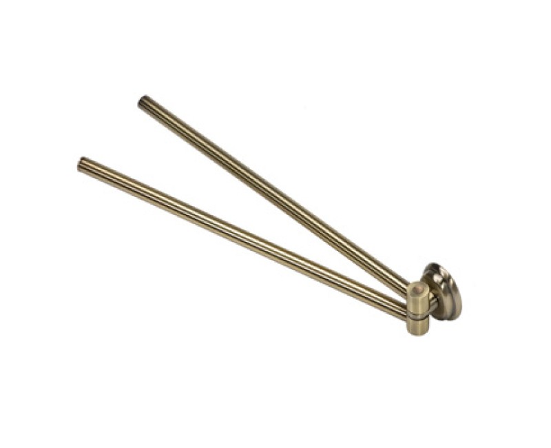 BaDe Amber Divzaru dvieļu turētājs, vecs zelts CAm-7010 84