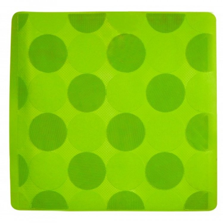 Duschy Vannas istabas paklājs Bubbles 50x50cm, lime 755-55 Duschy Vannas istabas paklājs Bubbles 50x50cm, lime 755-55