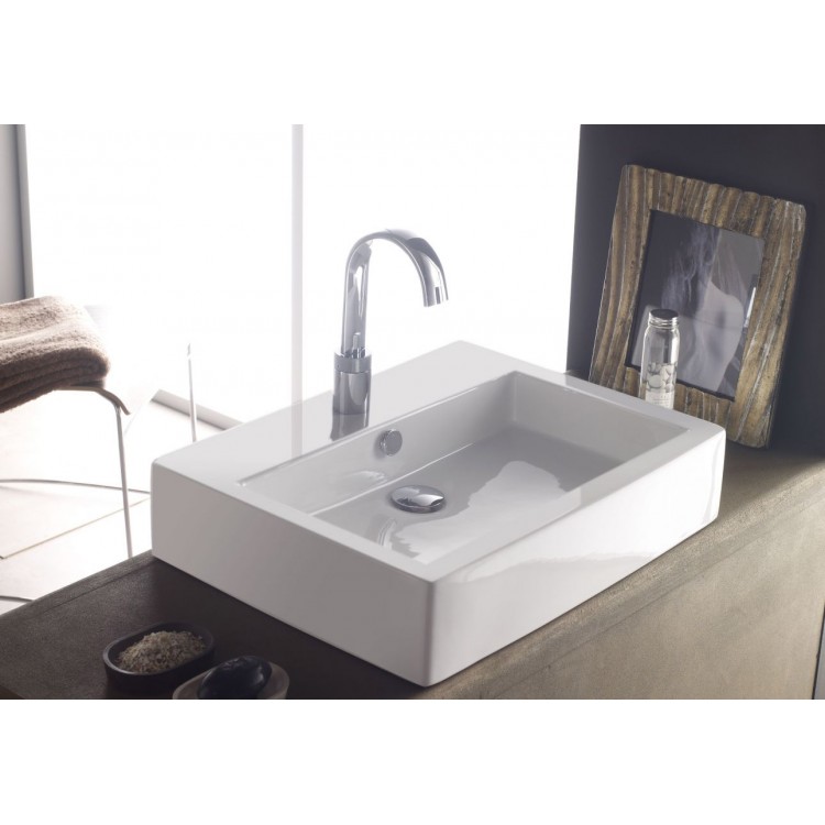 Bathco Vannas istabas izlietne Cancun 60x47cm, uzliekamā 0017E Bathco Vannas istabas izlietne Cancun 60x47cm, uzliekamā 0017E