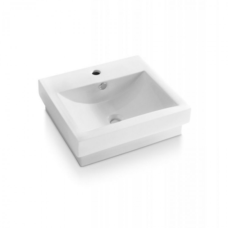 Bathco Vannas istabas izlietne Capri 51x47сm, uzliekamā 0011 Bathco Vannas istabas izlietne Capri 51x47сm, uzliekamā 0011