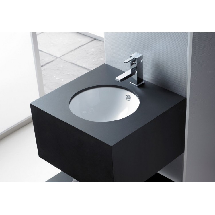 Bathco Vannas istabas izlietne Cerdena 37x37сm, pabūvējama 0052 Bathco Vannas istabas izlietne Cerdena 37x37сm, pabūvējama 0052