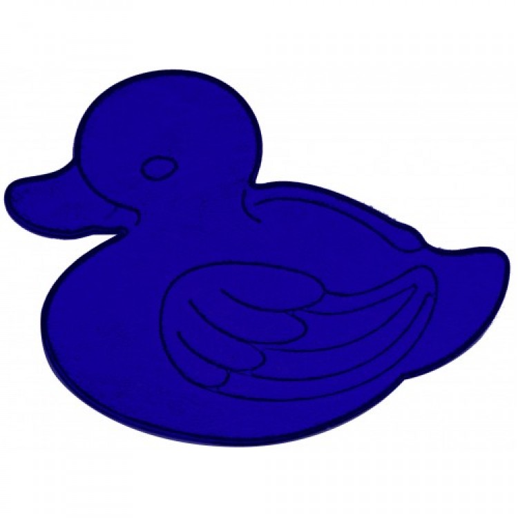 Duschy Vannas istabas paklājs DUCK, zils 757-30 Duschy Vannas istabas paklājs DUCK, zils 757-30