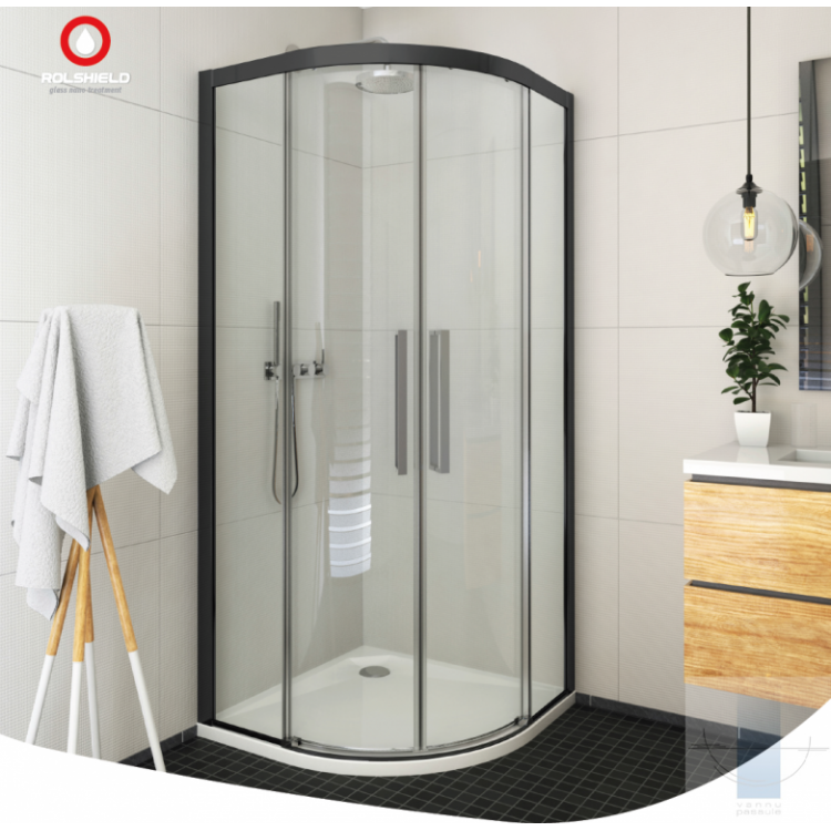 Roltechnik Pusapaļa dušas kabīne ECR2N 900x900 mm Roltechnik Pusapaļa dušas kabīne ECR2N 900x900 mm