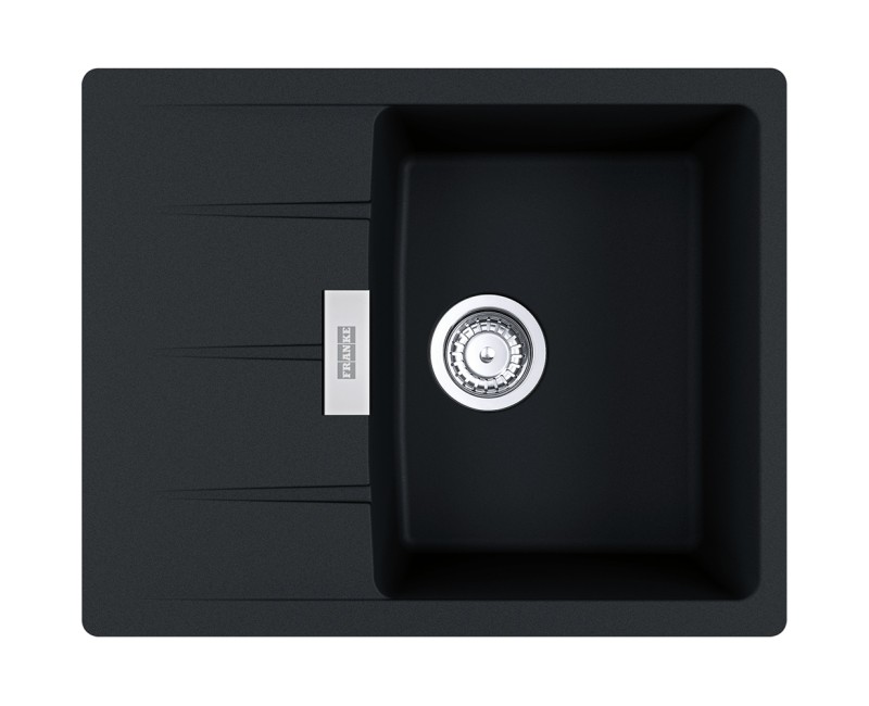 FRANKE Virtuves izlietne CENTRO 62x50 cm, CNG 611-62, onyx