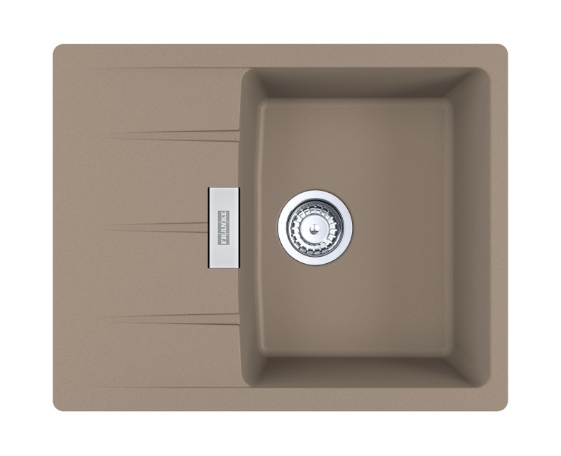 FRANKE Virtuves izlietne CENTRO 62x50 cm, CNG 611-62, cashmere