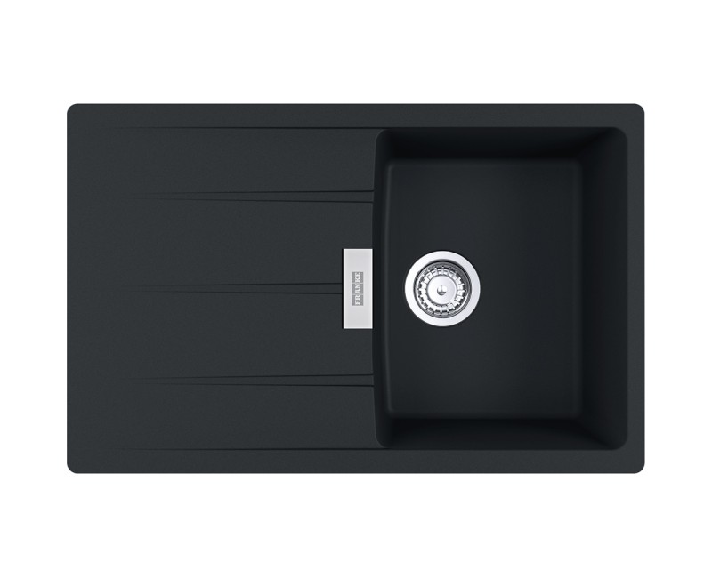 FRANKE Кухонная мойка CENTRO 78x50 cm, CNG 611-78, чёрный матовы