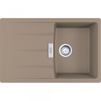 FRANKE Virtuves izlietne CENTRO 78x50 cm, CNG 611-78, cashmere