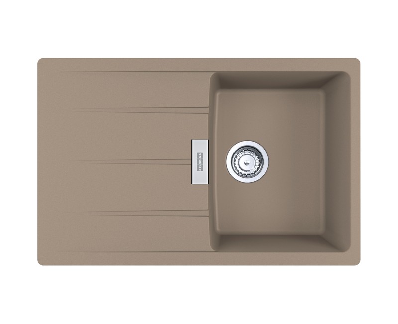 FRANKE Virtuves izlietne CENTRO 78x50 cm, CNG 611-78, cashmere