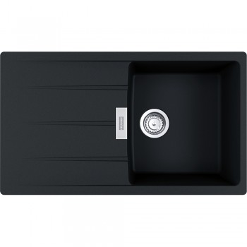 FRANKE Virtuves izlietne CENTRO 86x50 cm,CNG 611-86, onyx
