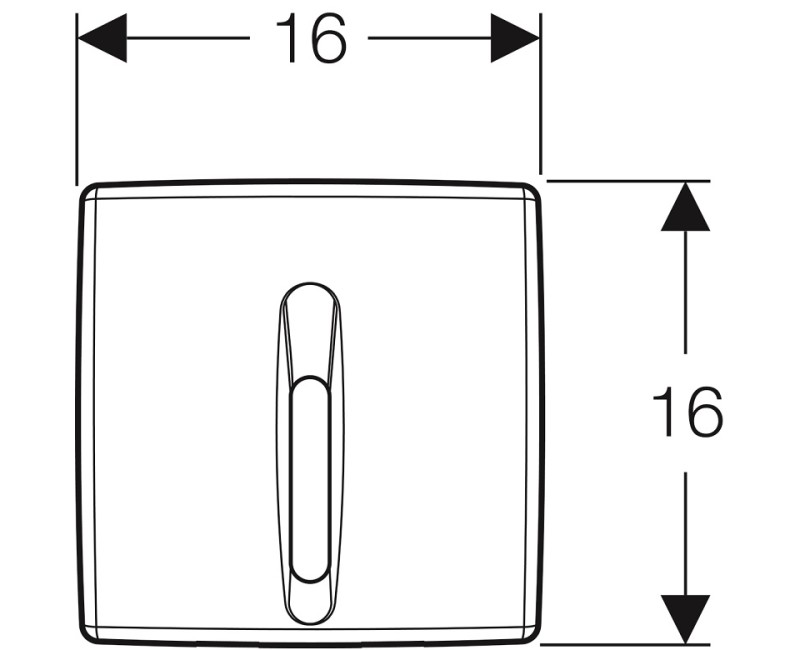 Geberit HyBasic Система электр. управления смывом писсуара, 230V
