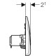 Geberit HyBasic Pisuāra elektroniska poga, 230V 115.817.46.5 Geberit HyBasic Pisuāra elektroniska poga, 230V 115.817.46.5