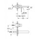 Grohe Eurosmart Cosmo Iebūvējamais izlietnes j-krāns, 19381 000 Grohe Eurosmart Cosmo Iebūvējamais izlietnes j-krāns, 19381 000