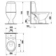 JIKA Lyra Baltic WC bez vāka, H8242860002421 JIKA Lyra Baltic WC bez vāka, H8242860002421