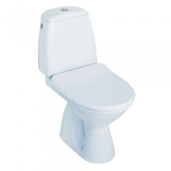 Tualetes pods KOLO SOLO ar izvadu grīdā, ciets vāks 3/6L, 79219000