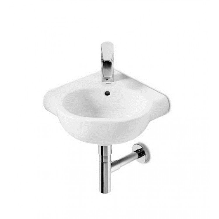 Roca Meridian Vannas istabas stūra izlietne 35x35 cm A32724C000 Roca Meridian Vannas istabas stūra izlietne 35x35 cm A32724C000