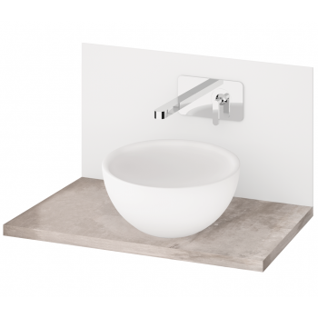 Izlietne PAA DO SilkStone Ø 220 Balta