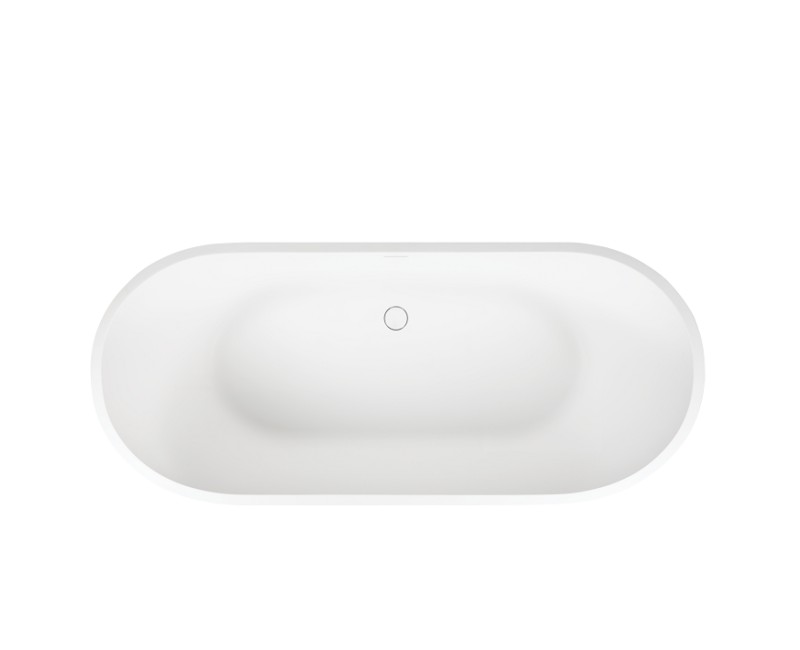 PAA Свободно стоящая ванна DECO NUDO 1660x725, silkstone, matte caffelatte