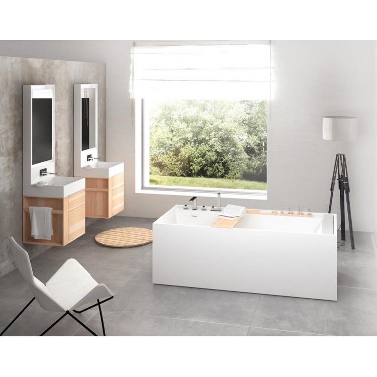PAA Vanna INFINITY 1800x800mm, silkstone PAA Vanna INFINITY 1800x800mm, silkstone