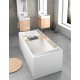 PAA Vanna INFINITY 1800x800mm, silkstone PAA Vanna INFINITY 1800x800mm, silkstone